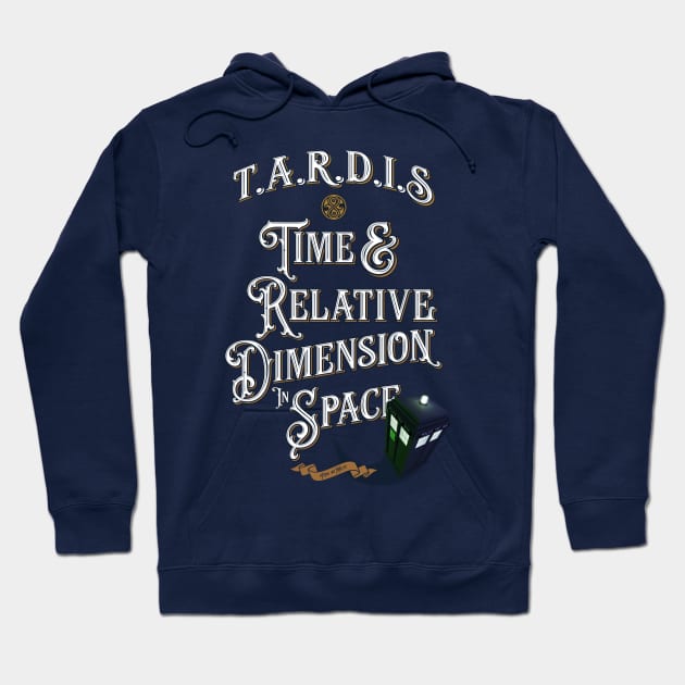 TARDIS Type 40 Mk.III Hoodie by Treherne